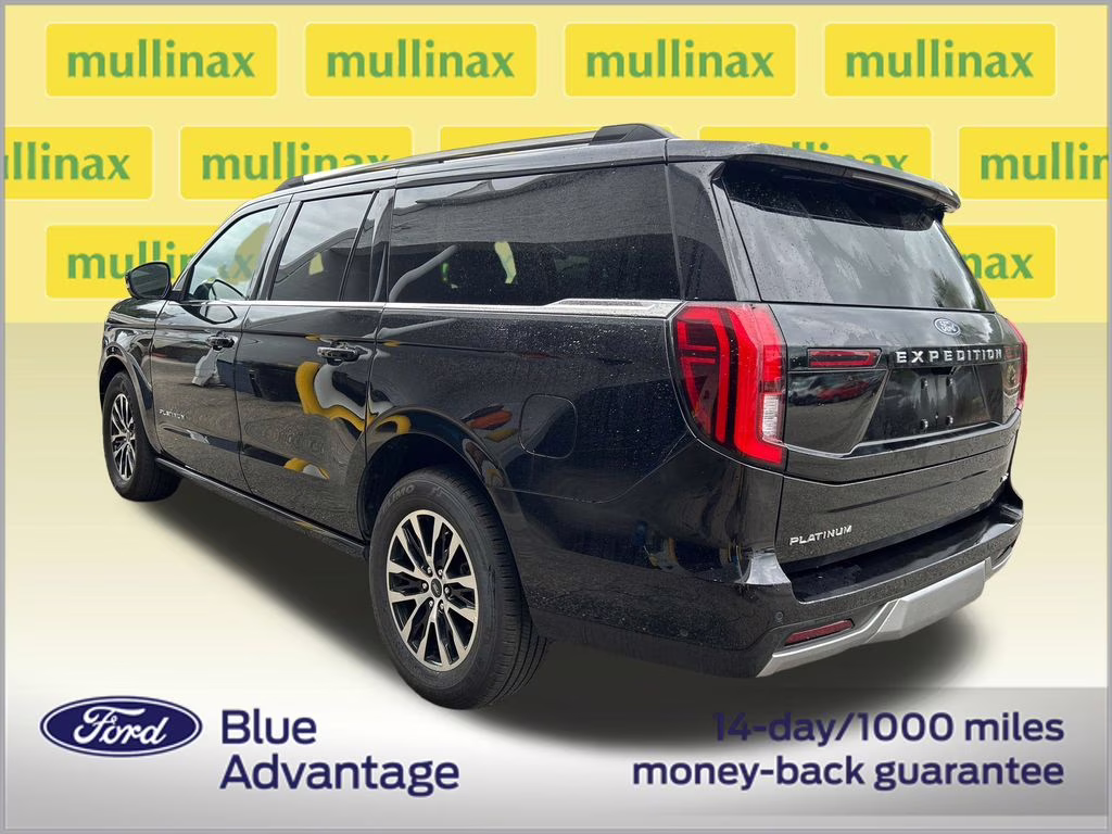 2025 Agate Black Metallic Ford Expedition Max Platinum 4X4 SUV