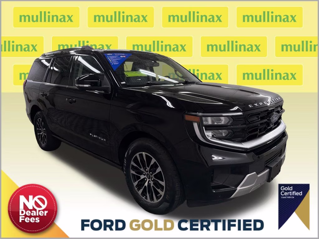 2025 Agate Black Metallic Ford Expedition Platinum 4X4 SUV