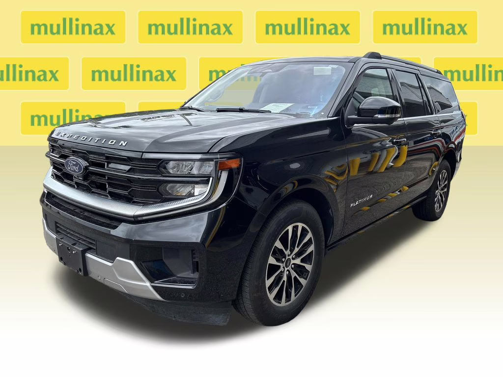 2025 Agate Black Metallic Ford Expedition Max Platinum 4X4 SUV