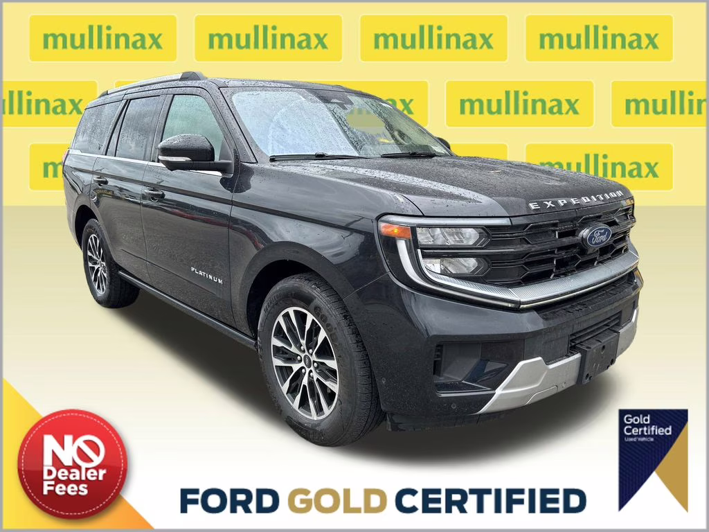2025 Agate Black Metallic Ford Expedition Platinum 4X4 SUV