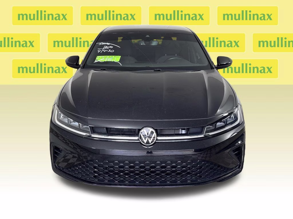 2025 Deep Black Pearl Volkswagen Jetta 1.5T Sport FWD Sedan