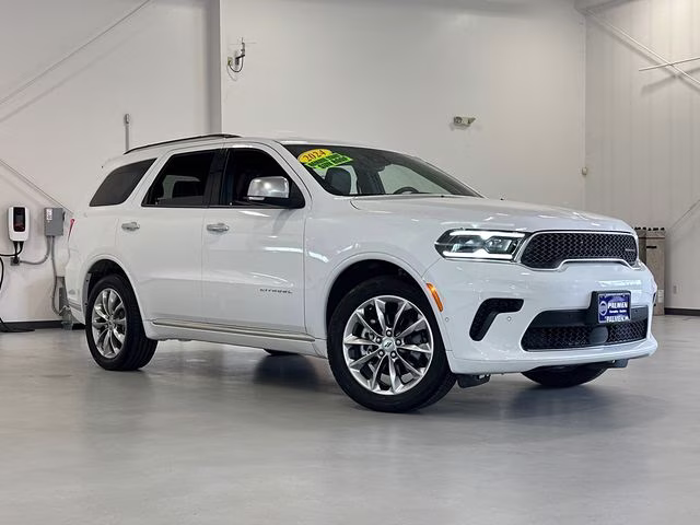 2024 White Knuckle Clearcoat Dodge Durango Citadel AWD SUV