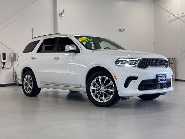 2024 White Knuckle Clearcoat Dodge Durango Citadel AWD SUV