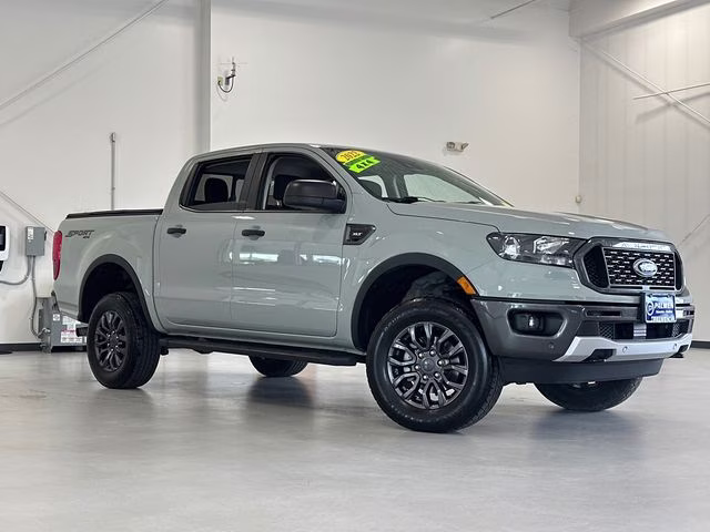 2022 Cactus Gray Ford Ranger XLT 4X4 Truck