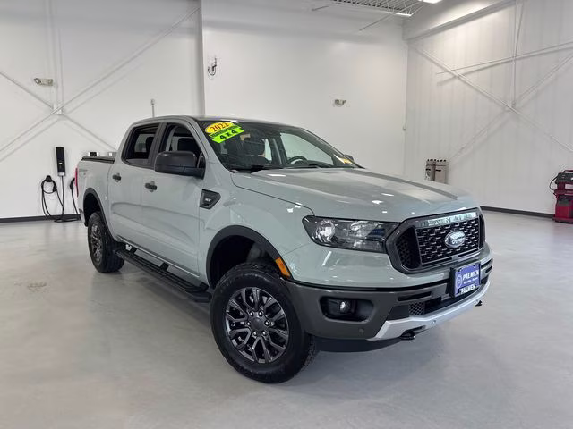 2022 Cactus Gray Ford Ranger XLT 4X4 Truck