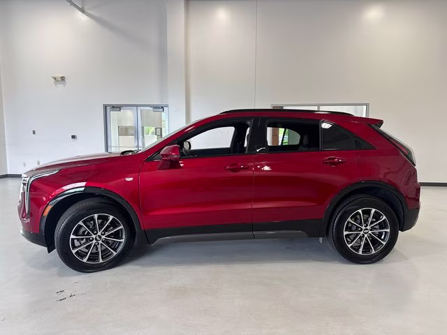 2025 Radiant Red Tintcoat Cadillac XT4 Sport AWD SUV