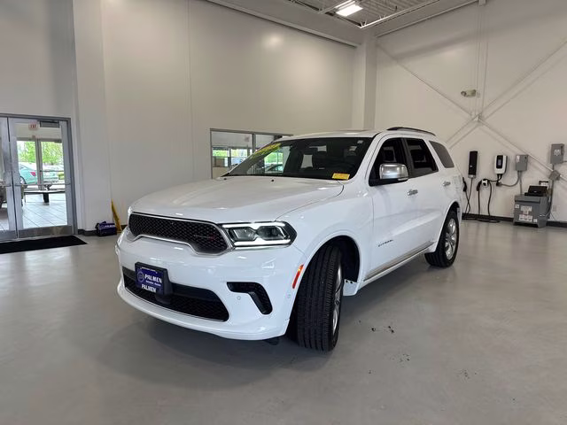 2024 White Knuckle Clearcoat Dodge Durango Citadel AWD SUV