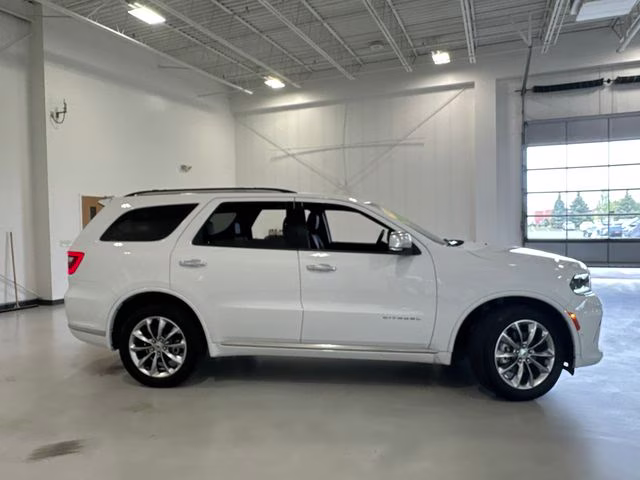 2024 White Knuckle Clearcoat Dodge Durango Citadel AWD SUV