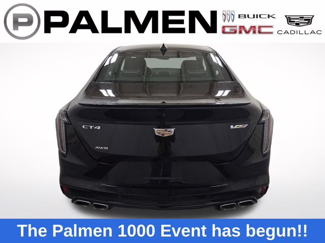 2026 Black Cadillac CT4 V-Series RWD Sedan