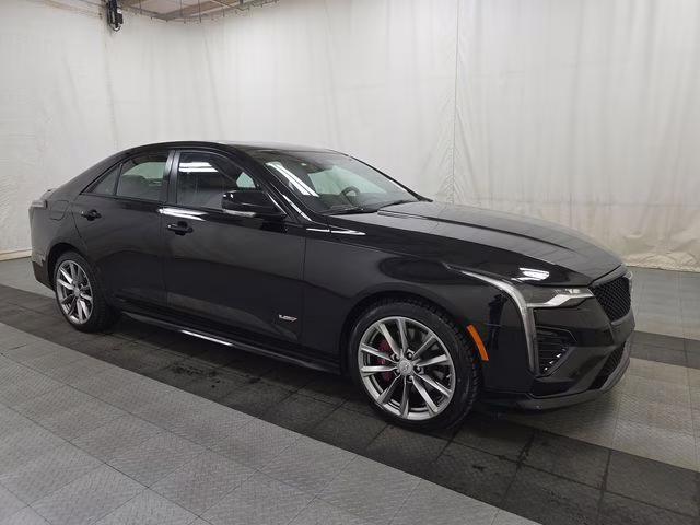 2026 Black Cadillac CT4 V-Series RWD Sedan
