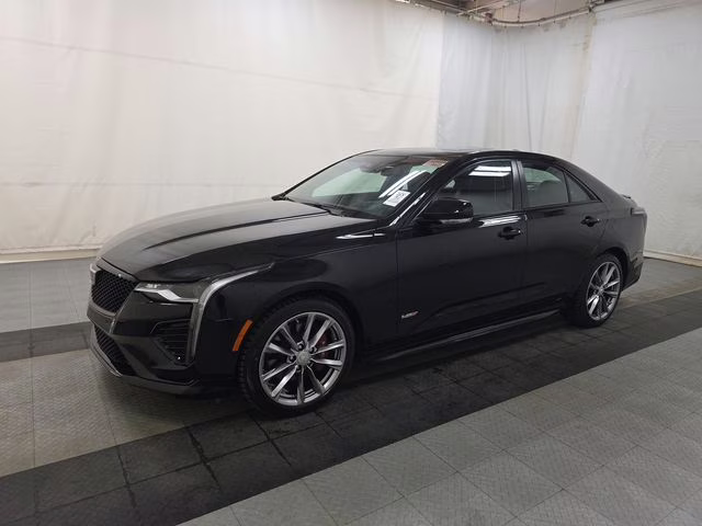 2026 Black Cadillac CT4 V-Series RWD Sedan
