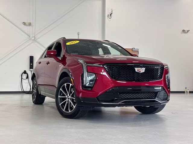 2025 Radiant Red Tintcoat Cadillac XT4 Sport AWD SUV