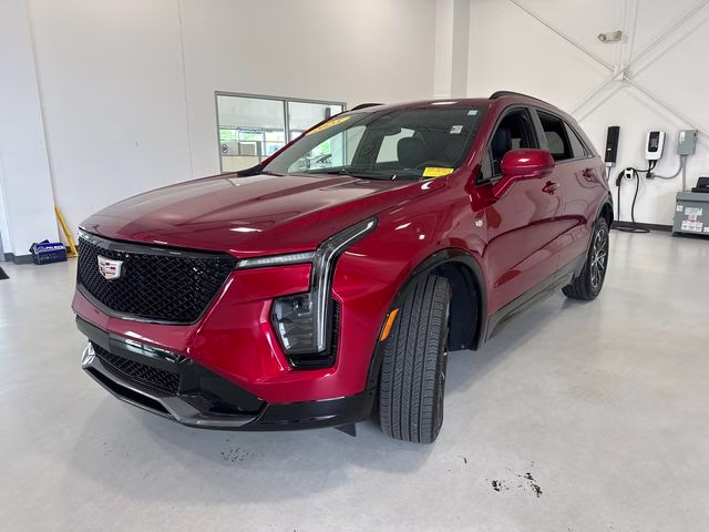 2025 Radiant Red Tintcoat Cadillac XT4 Sport AWD SUV