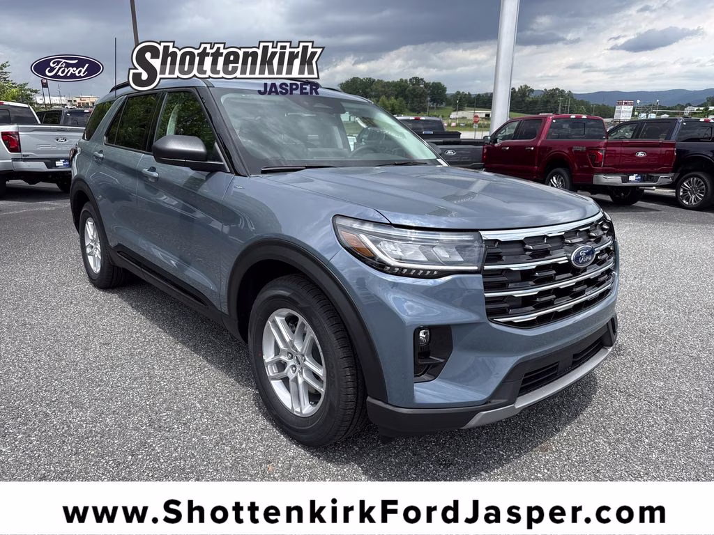 2026 Vapor Blue Ford Explorer Active RWD SUV