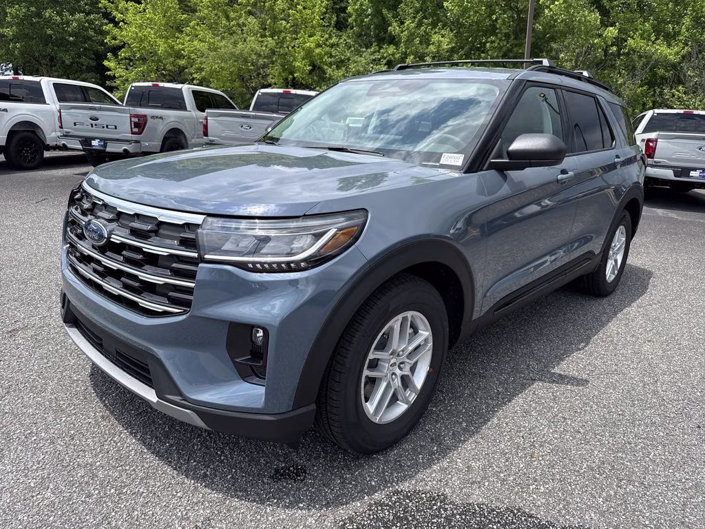 2026 Vapor Blue Ford Explorer Active RWD SUV