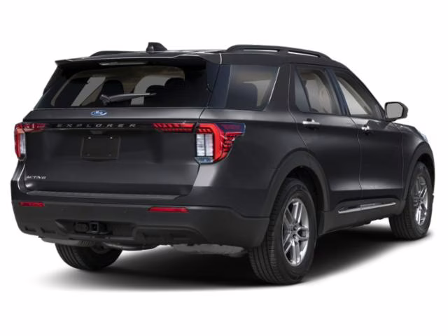 2026 Agate Black Metallic Ford Explorer Active RWD SUV