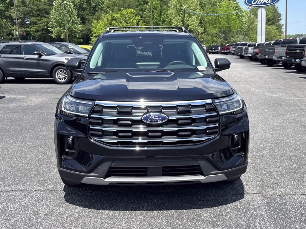 2026 Agate Black Metallic Ford Explorer Active RWD SUV