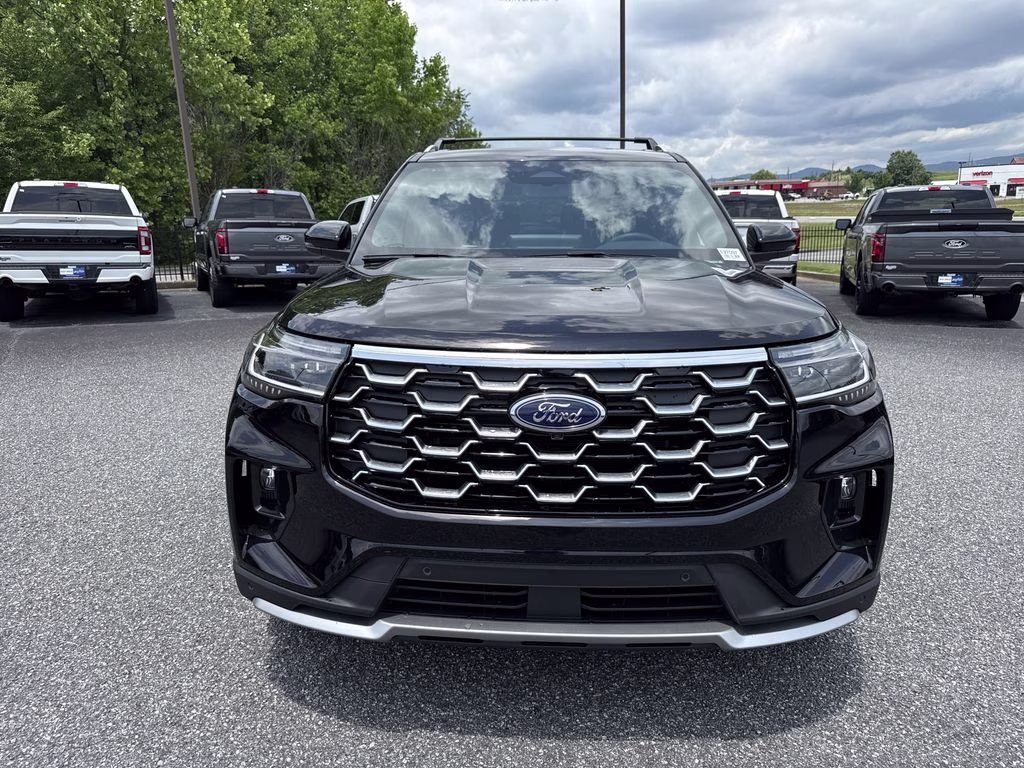 2026 Black Ford Explorer Platinum 4X4 SUV