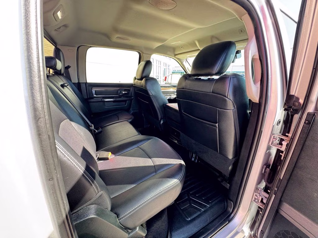2017 Bright Silver Metallic Clearcoat Ram 1500 Laramie 4X4 Truck