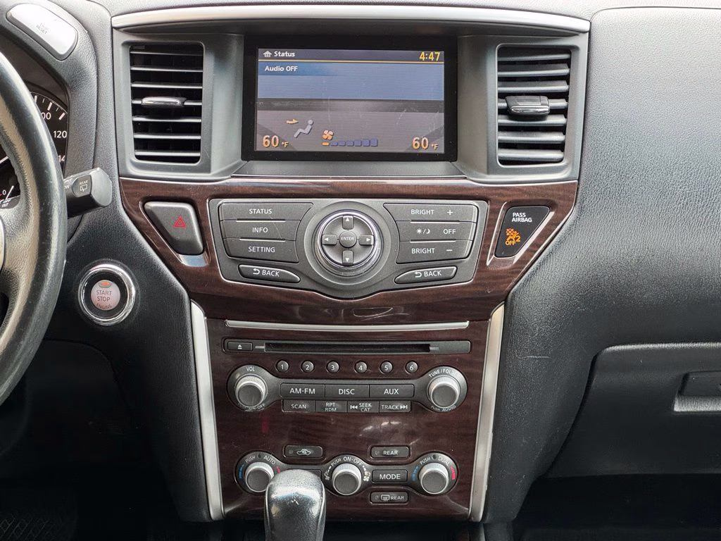 2016 Cayenne Red Metallic Nissan Pathfinder SL 4X4 SUV