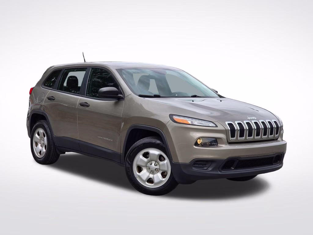 2017 Light Brownstone Pearlcoat Jeep Cherokee Sport 4X4 SUV