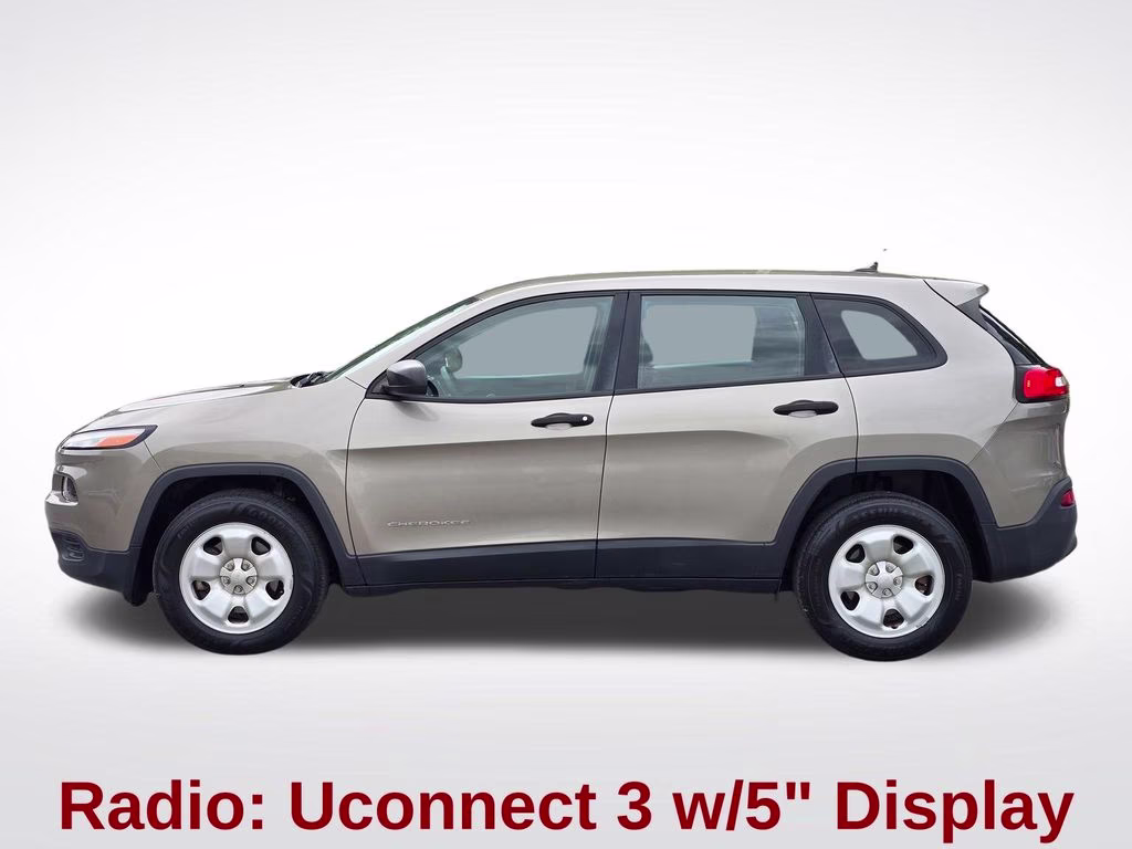 2017 Light Brownstone Pearlcoat Jeep Cherokee Sport 4X4 SUV