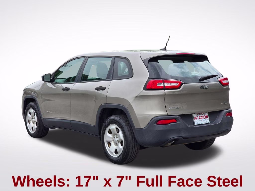 2017 Light Brownstone Pearlcoat Jeep Cherokee Sport 4X4 SUV
