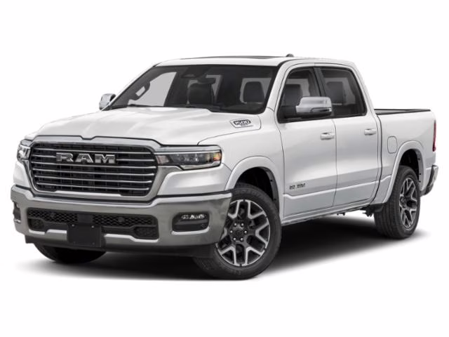 2026 Bright White Clearcoat Ram 1500 Laramie 4X4 Truck