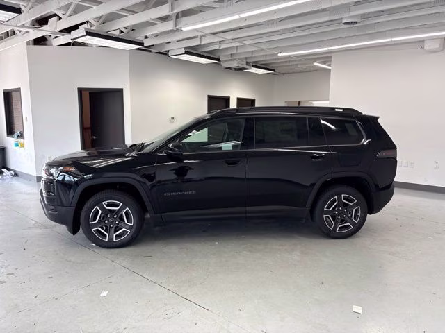 2026 Diamond Black Crystal Pearlcoat Jeep Cherokee Limited 4X4 SUV