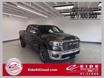 2026 Granite Crystal Metallic Clearcoat Ram 1500 Laramie 4X4 Truck