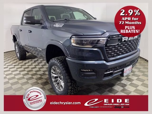 2026 Forged Blue Metallic Ram 1500 Big Horn Eide Extreme Edition 4X4 Truck