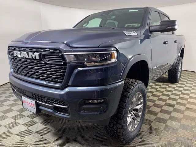 2026 Forged Blue Metallic Ram 1500 Big Horn Eide Extreme 4X4 Truck