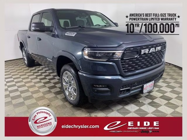 2026 Forged Blue Metallic Ram 1500 Big Horn 4X4 Truck
