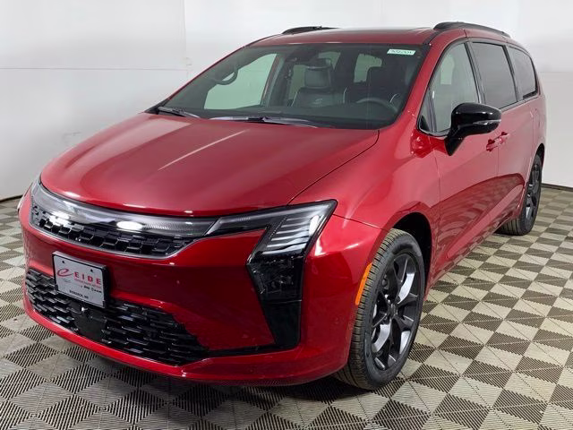 2027 Red Hot Pearlcoat Chrysler Pacifica Limited AWD Van