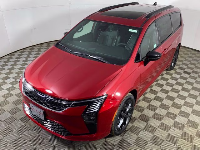 2027 Red Hot Pearlcoat Chrysler Pacifica Limited AWD Van