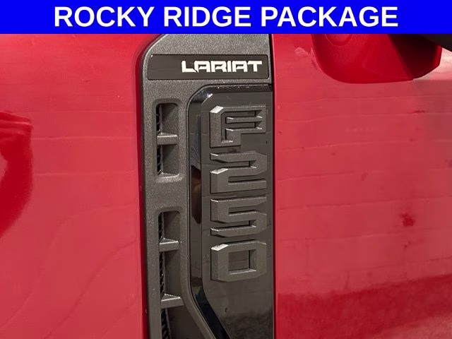 2026 Ruby Red Metallic Tinted Clearcoat Ford Super Duty F-250 SRW Lariat ROCKY RIDGE 4X4 Truck