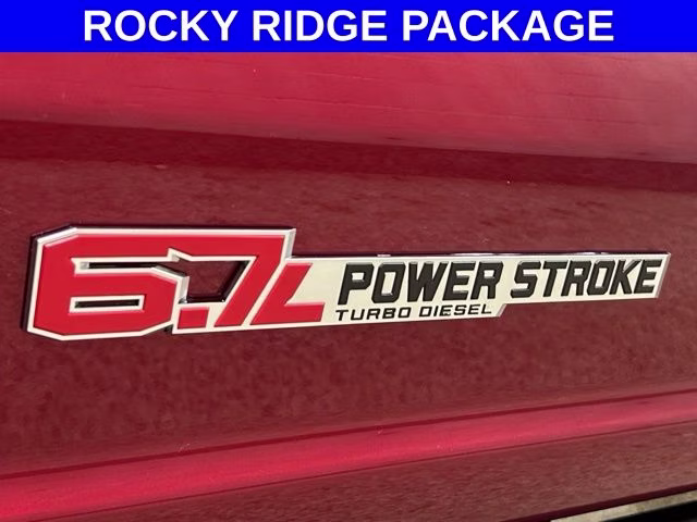 2026 Ruby Red Metallic Tinted Clearcoat Ford Super Duty F-250 SRW Lariat ROCKY RIDGE 4X4 Truck
