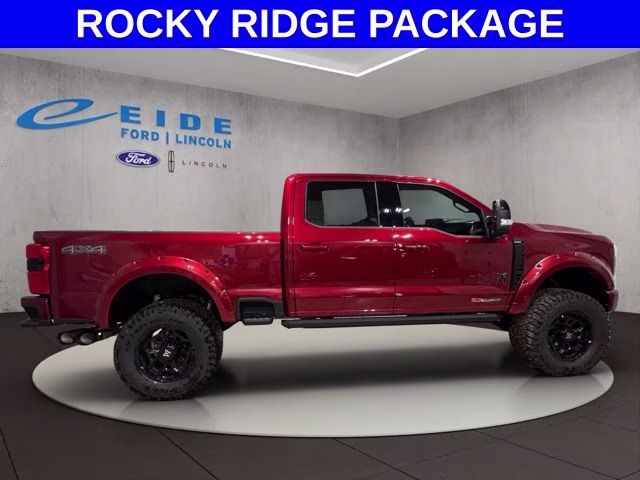 2026 Ruby Red Metallic Tinted Clearcoat Ford Super Duty F-250 SRW Lariat ROCKY RIDGE 4X4 Truck