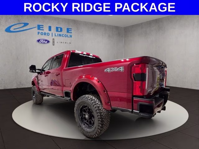 2026 Ruby Red Metallic Tinted Clearcoat Ford Super Duty F-250 SRW Lariat ROCKY RIDGE 4X4 Truck
