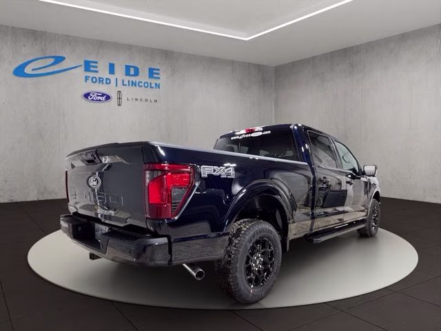 2026 Antimatter Blue Metallic Ford F-150 XLT Black Appearance 4X4 Truck