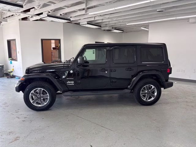2019 Black Clearcoat Jeep Wrangler Unlimited Sahara 4X4 SUV