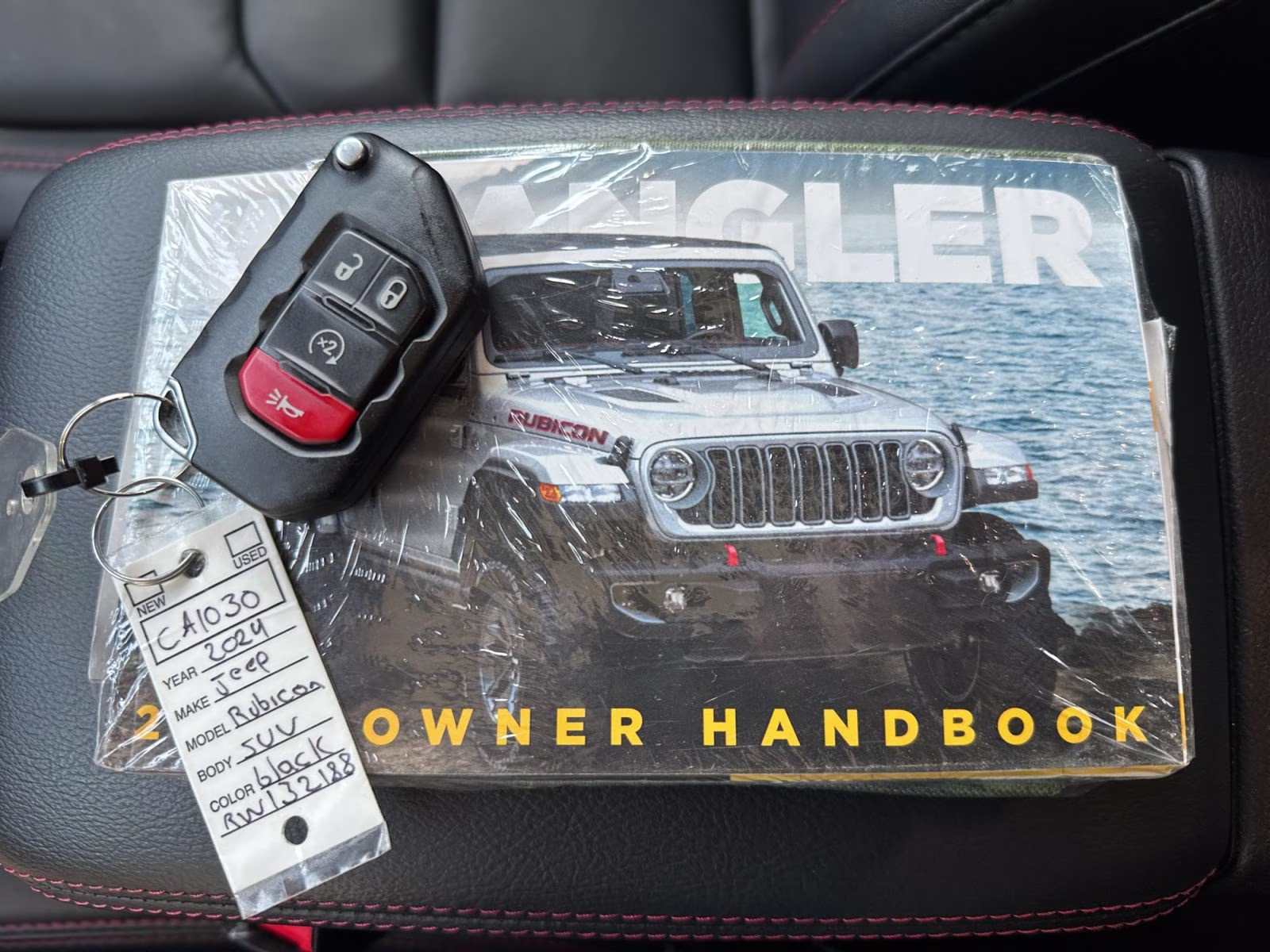 2024 Black Clearcoat Jeep Wrangler Rubicon X 4X4 SUV