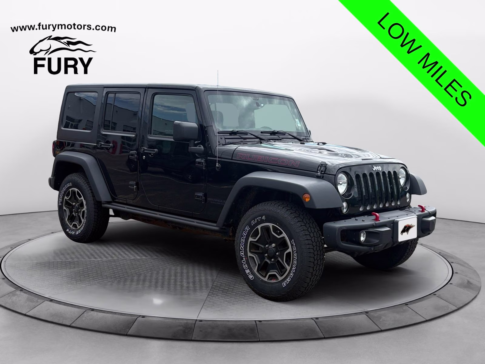 2016 Black Clearcoat Jeep Wrangler Unlimited Rubicon 4X4 SUV
