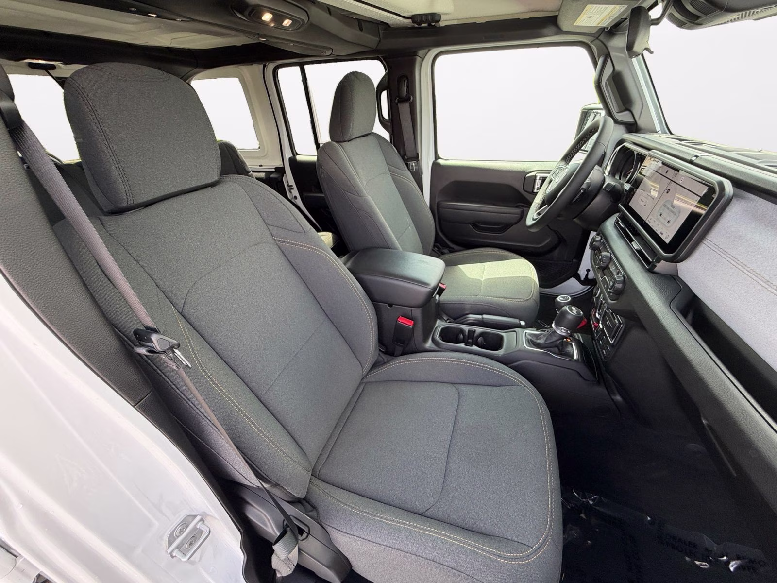 2025 Bright White Clearcoat Jeep Wrangler Willys 4X4 SUV