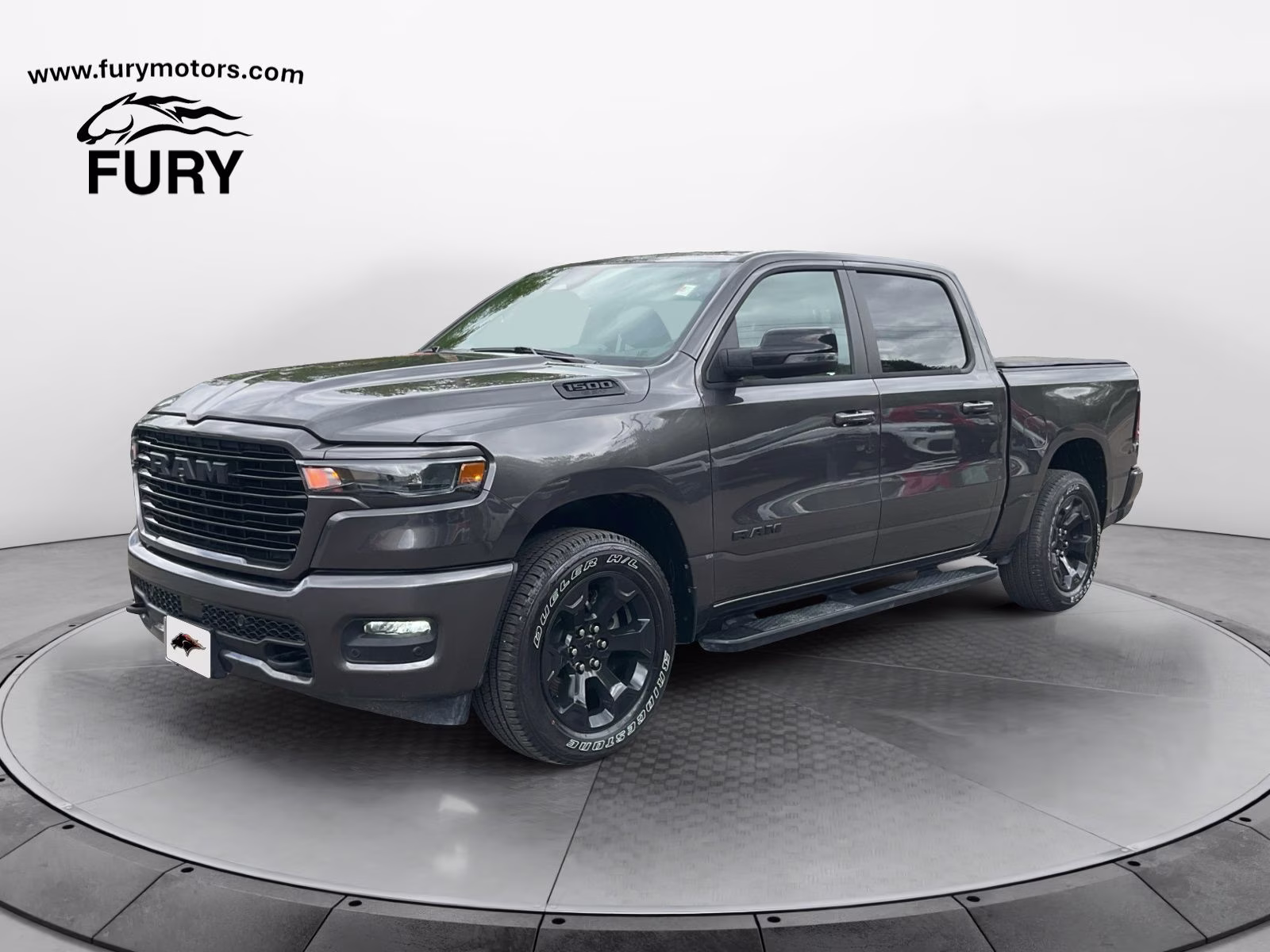 2025 Granite Crystal Metallic Clearcoat Ram 1500 Sport 4X4 Truck