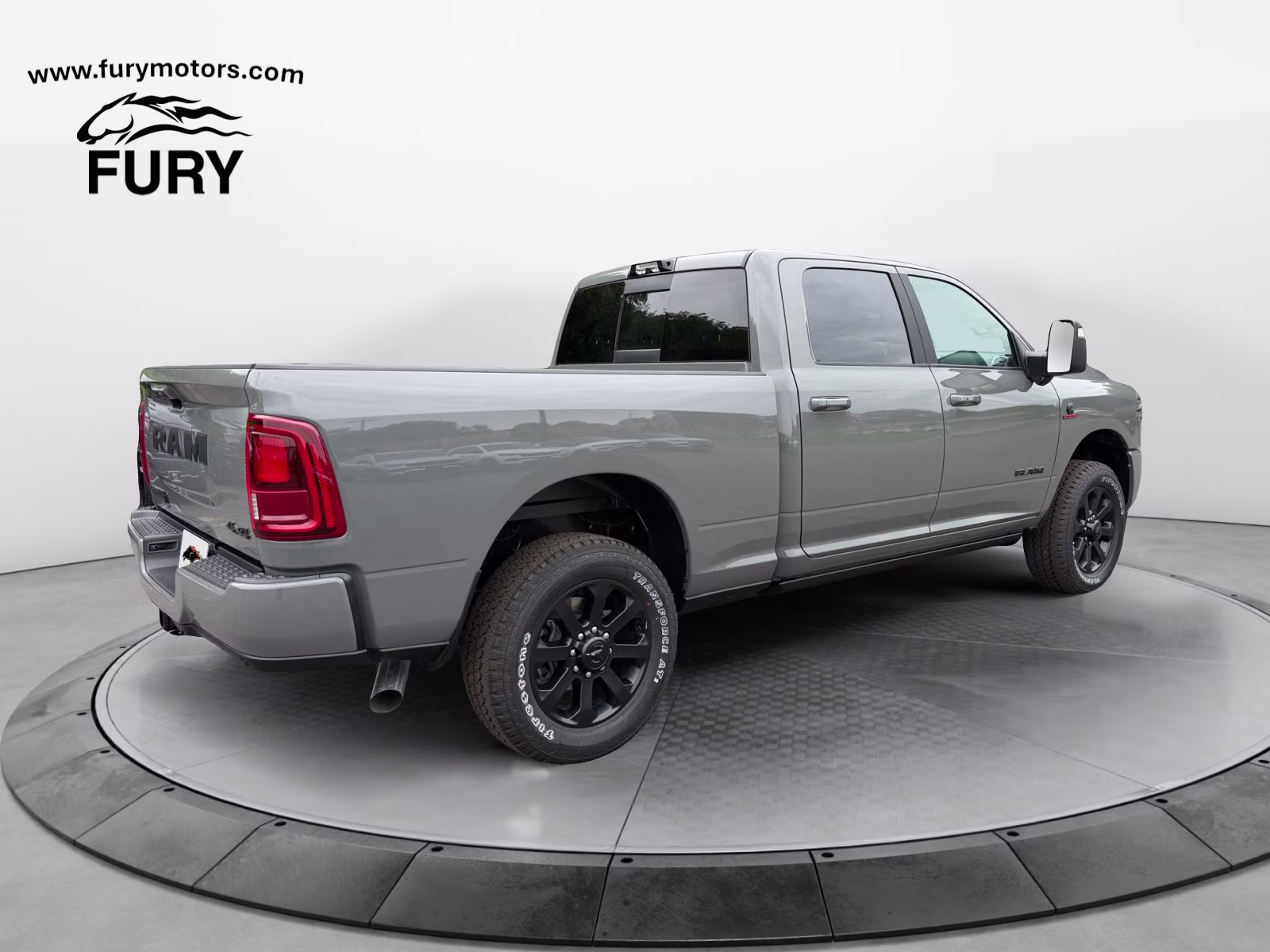 2026 Ceramic Gray Clearcoat Ram 3500 Laramie 4X4 Truck