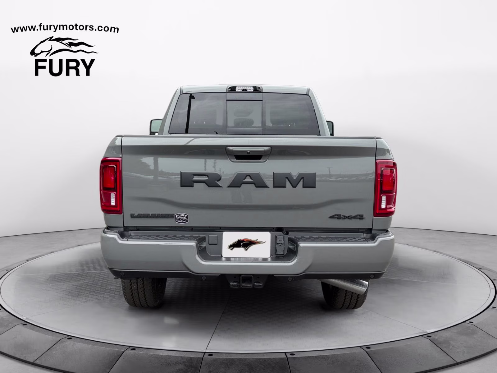 2026 Ceramic Gray Clearcoat Ram 3500 Laramie 4X4 Truck