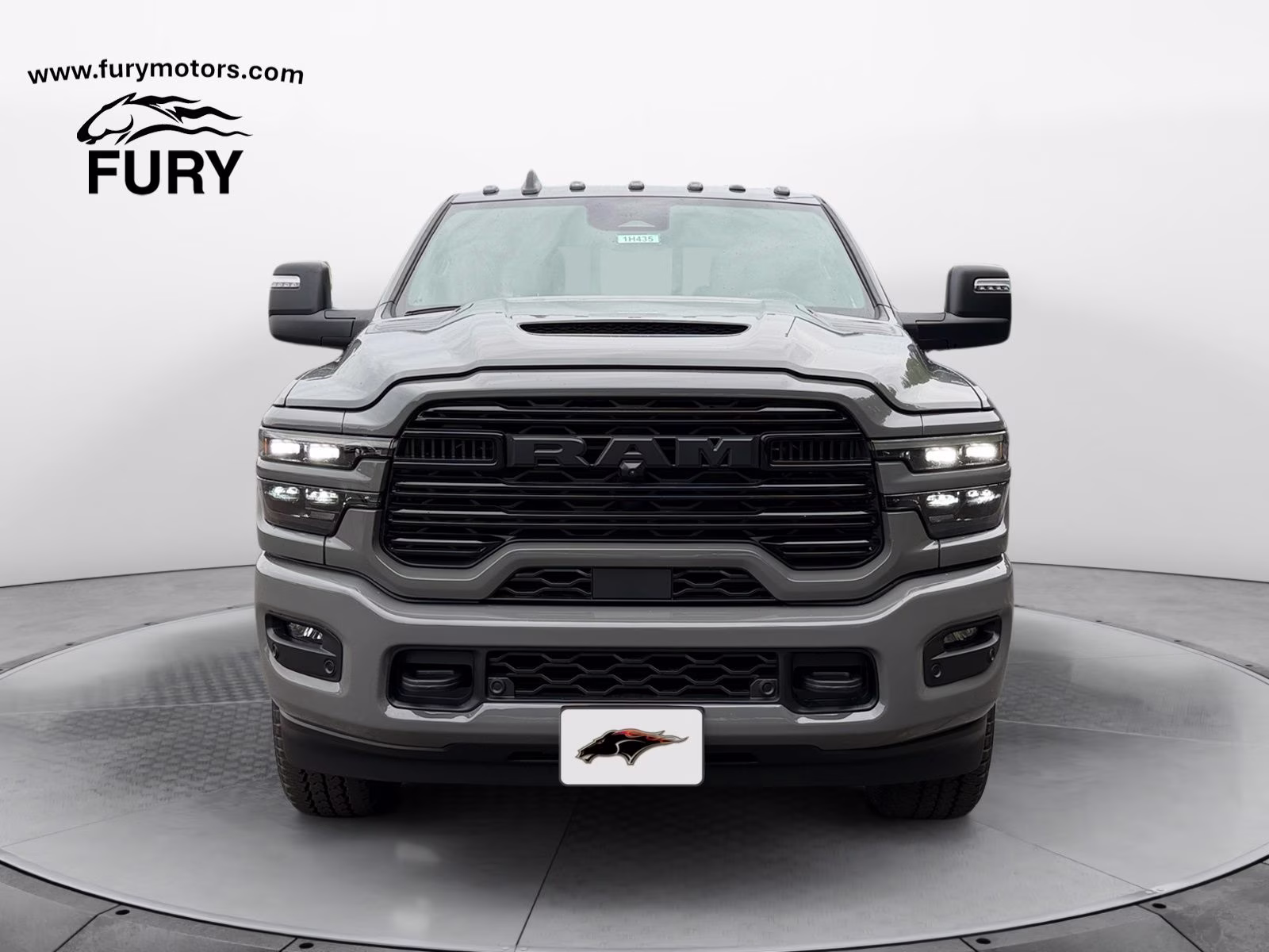 2026 Ceramic Gray Clearcoat Ram 3500 Laramie 4X4 Truck