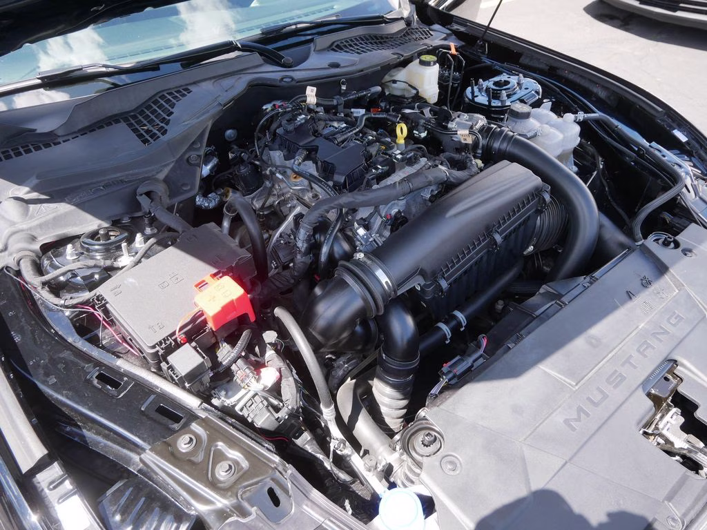 2024 Shadow Black Ford Mustang EcoBoost Premium RWD Coupe