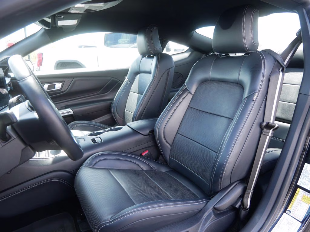 2024 Shadow Black Ford Mustang EcoBoost Premium RWD Coupe